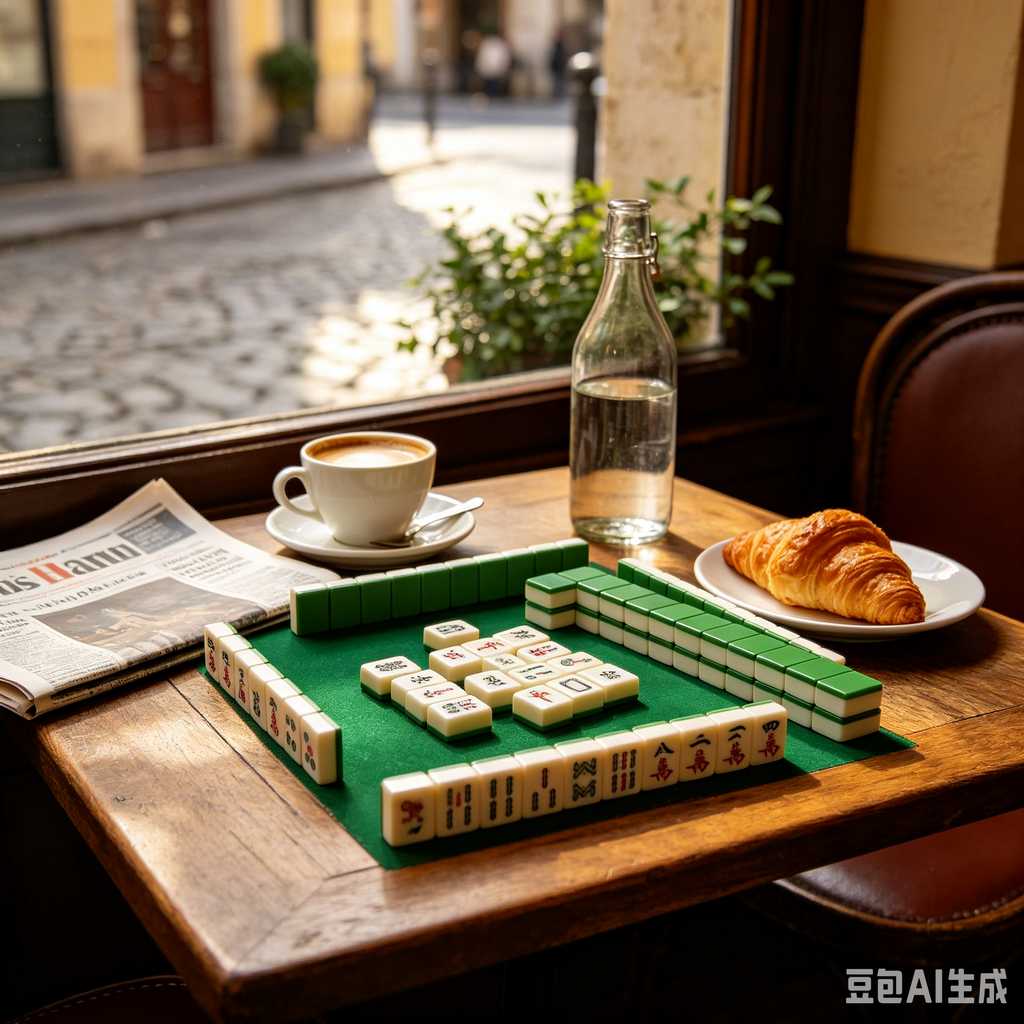 black crystal mahjong tiles